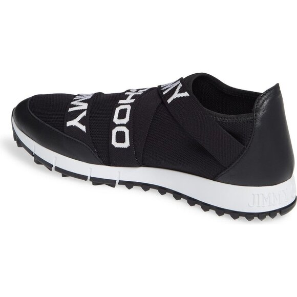 JIMMY CHOO Toronto Slip-On Logo Sneaker - Picture 7 of 17